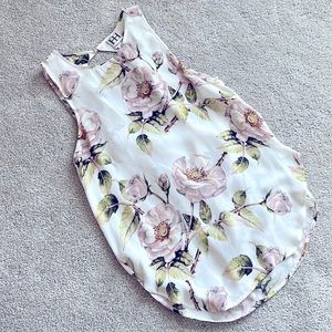 Haute Hippie low back silk tank- womens small